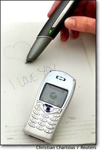 CeBIT大展 奇特設(shè)備盡出，寫字筆變身無線傳輸新工具